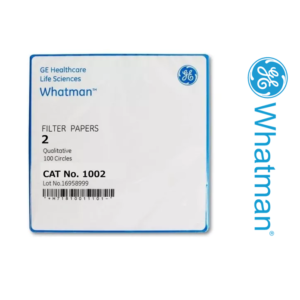 Papel de Filtro Cualitativo Diametro12.5cm. Grado #2, Cantidad 100/PK.