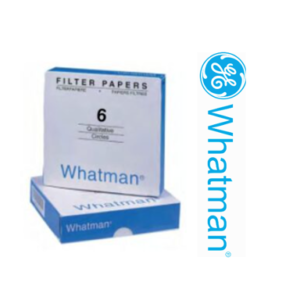 Papel de Filtro Cualitativo 12.5cm. Grado #6, Cantidad 100/PK.