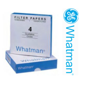 Papel de Filtro Cualitativo 15cm. Grado #4, Cantidad 100/PK.