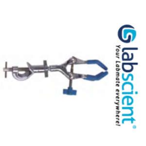 Pinza Metalica Extensión de Tres Dedos, 27 cm, con Nuez y un Ajuste.