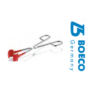 Pinza Metalica para Erlenmeyer o Matraz 230 mm, Mordazas recubiertas en PVC.
