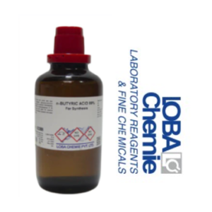Ácido Butírico 99%. Para Síntesis. 500ML, con Certificado de Analisis, CAS No: 107-92-6.