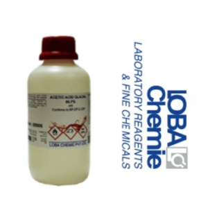 Ácido Acético Glacial 99,7% AR 1L, con Certificado de Analisis, CAS No: 64-19-7.