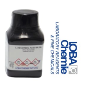 ÁcidoL-Ascórbico 99,5% AR. Conforme a IP y USP. (Vitamina C) 100G, con Certificado de Analisis, CAS No: 50-81-7.