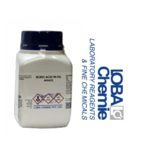 Ácido Bórico 99,5% AR/ACS 500G, con Certificado de Analisis, CAS No: 10043-35-3.
