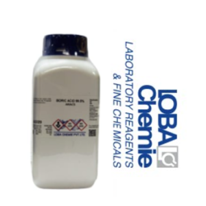Ácido Bórico 99,5% AR/ACS 1000G, con Certificado de Analisis, CAS No: 10043-35-3.