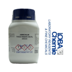Amonio Tiocianato 99% AR/ACS. (Amonio Sulfocianuro) 500G, con Certificado de Análisis, CAS No:1762-95-4