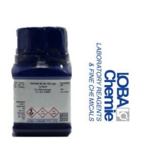 Azul de Tripan para Microscopía. C.I. 23850 25G , con Certificado de Análisis, CAS No: 72-57-1