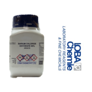 Bario Cloruro 2-Hidrato 99% AR 500G, con Certificado de Análisis, CAS No: 10326-27-9