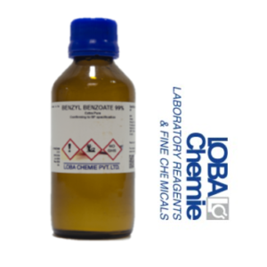 Bencil Benzoato 99% Extra Puro. Conforme a BP 100ML, con Certificado de Análisis, CAS No: 120-51-4