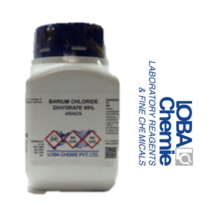 Bario Cloruro 2-Hidrato 99% AR 5000G, con Certificado de Análisis, CAS No: 10326-27-9