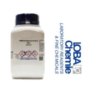 Amonio Sulfato 99% AR/ACS 500G, con Certificado de Análisis, CAS No: 7783-20-2