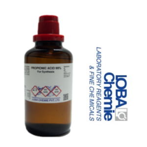 Ácido Propiónico 99% para Síntesis 500ML, con Certificado de Análisis, CAS No:79-09-4