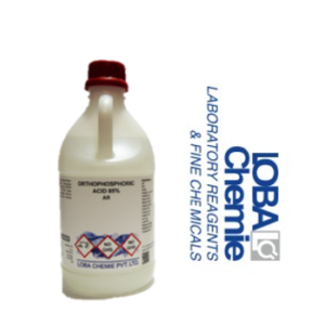Ácido Ortofosfórico 85% AR 2500ML , con Certificado de Análisis, CAS No:7664-38-2