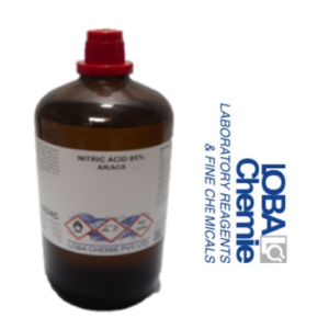 Ácido Nítrico 65% AR/ACS 2.5 L , con Certificado de Análisis, CAS No:7697-37-2