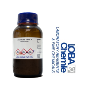 Agarosa Tipo A para Biología Molecular. (Punto de gelificación 38 – 40°C) 100G, con Certificado de Análisis, CAS No: 9012-36-6