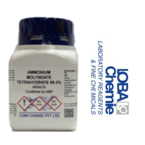 Amonio Molibdato Tetrahidrato 99% AR/ACS 100G, con Certificado de Análisis, CAS No: 12054-85-2