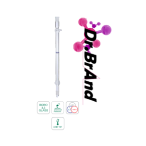 Condensador Liebig, En vidrio Borosilicato 3.3. Tamaño 160 MM Esmerilado 14/23.