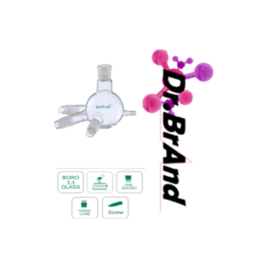 Receptor Para Adaptador Con Conexión Múltiple, En vidrio Borosilicato 3.3. Esmerilado Hembra 24/40 Macho 24/40.