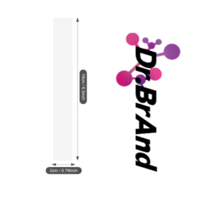 Tiras de Papel Para Cromatografía de 2CM X 16 CM, 0,1778MM de Grosor, Retención de Partículas 11 um, Paquete de 50 unidades