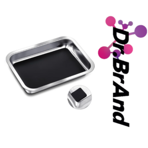 Bandeja de Disección de Acero Inoxidable con Cera y Base Antideslizante 259 × 191 mm para Laboratorio de Biología