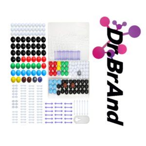 Kit de Modelos Moleculares de Química Orgánica e Inorgánica para Estudiantes y Profesores.