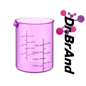 Vaso de Precipitado de Color de 30 mL para Experimentos Científicos y Educación Infantil.